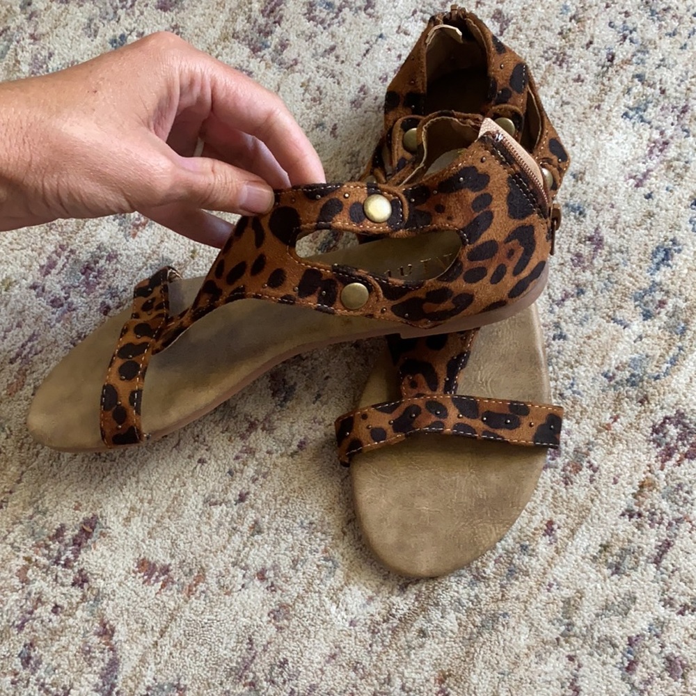 Leopard sandals - Picture 2 of 2